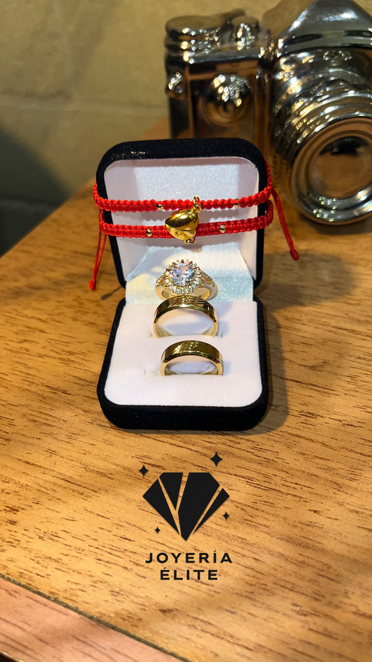 ANILLO DE MATRIMONIO EN ORO LAMINADO